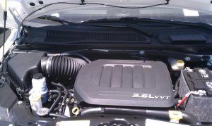 Dodge Grand Caravan Performance Air Intake - K&N Engineering - Drop-in Replacement High-Flow Air Filter - `11-`17